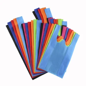 Eco Friendly pp Non Woven Bag Nonwoven Supermarket Tshirt Non woven Tote Vest Bag W U Cut Bag