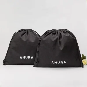Eco Muslin Cotton Linen Gift Packaging Pouch Customized Organic Cotton Drawstring Bag Recyclable for Fruit Rice Flour
