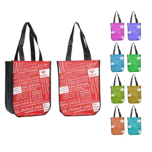 Eco friendly Foldable pp Non Woven Laminated Non Woven Shopping Bags