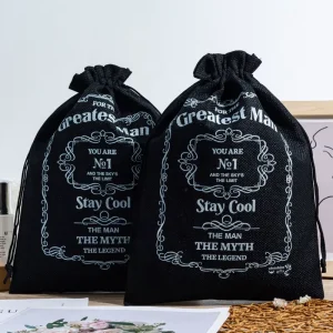 Eco friendly Luxury Jute Burlap Drawstring Bags Natural Hessian Fabric Food Grade Packaging Customizable Recyclable