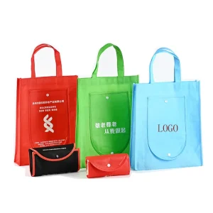 Eco-friendly Non Woven Folding Bag Folding High Quality Customized Printing Non Woven Bag for Shopping/Packaging