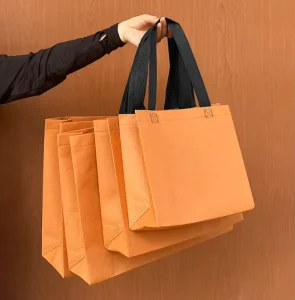 Eco friendly Non woven Fabric Bags Hand held Bags Custom Gift Bags Clothing Store Small Bags Clothing Cloth Bags