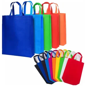 Eco friendly Promotional Non woven Bag Portable Non woven Shopping Bag Grocery Custom PP Tote Non Woven Bag