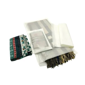 Factory 40g Paper Glassine Bags Compostable Clothing Packaging Bag Glassine Transparent Paper Bag