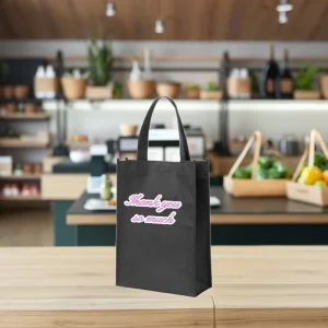 Factory Biodegradable Non Woven Bags Reusable Packaging for Clothes Use in Superets and Exhibitions