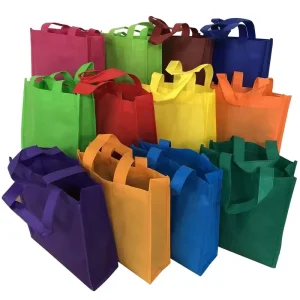 Factory Custom Gift Non-woven Fabric Bag, PP Non Woven Shopping Bag 70 Gsm Reusable Recycled Custom Carry Tote Bag