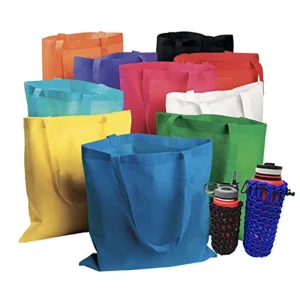 Factory Custom Logo Eco Friendly Reusable Non Woven Bag Ultrasonic Heat Sealed Grocery Shopping Tote Bag