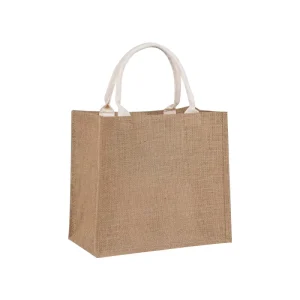 Factory Custom Logo Personalization Plain Medium Jute Bag High Quality Jute Bag