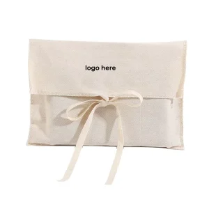 Factory Custom Logo Printed Organic Dust Bag Cotton Envelope Dust Bag for Handbag Packaging