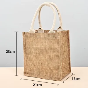 Factory Customize Printing Wedding Shopping Gift Bag Jute Bags