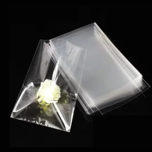 Factory Direct Sale OPP Flat Bags With Self Adhesive Tape Clear Plastic Packaging Pouches For Jewelry Small Sundries Bread