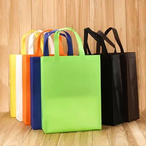 Factory Direct Sales Flexography Customize logo Recycled Non woven Carry Bags