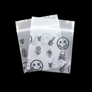Factory Direct Transparent Ziplock Printing Plastic Food Packaging Waterproof Zipper Bone PE Bags