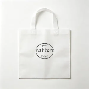 Factory Eco Friendly Biodegradable Non Woven Gift Bags With Handles Custom For Small Business Use