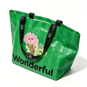 Factory Price Custom Printed Gloss PP Woven Bag Eco Friendly Reusable Wedding Event Gift Packaging Totes