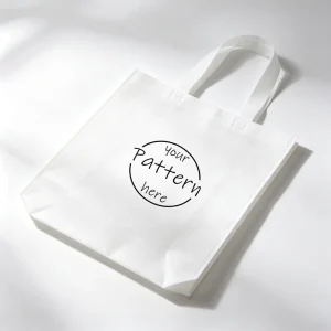 Factory Reusable Polypropylene Packaging Laminated OEM Non Woven Bag Shopping Tote RPET Bag for supermarket store