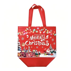 Factory Sale Reusable Foldable Non Woven Packaging Bags Polypropylene Eco-Friendly Christmas Gift Bags