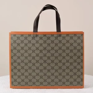 Factory Specializes in Customizing Non Woven Tote Bags with Logo Embossed Film Non Woven Gift Packaging Bags