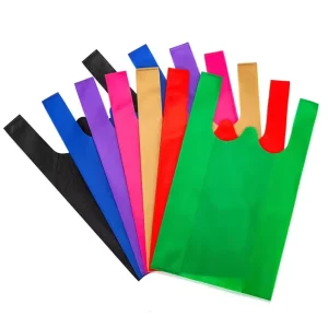 Factory’s Price Eco Fabric Pouch Thermal bonded Bag Non Woven Handle Carry Shopping Packaging Bags
