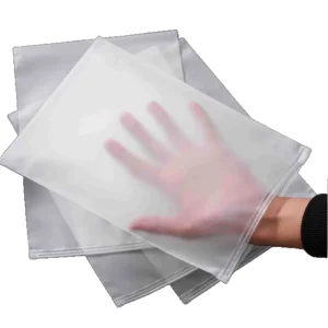 Frosted PE Ziplock Garment Bags Plastic Resealable Clothing Zipper Bags T shirt Pants Underwear Packaging 100pcs