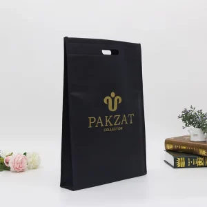 Gift Package Non Woven Bag Eco Fabric Pouch Thermal bonded A4 Size Book Bag Without Handle