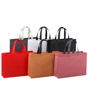 Good Price Laminated Biodegradable Non Woven Vest Handle Bag