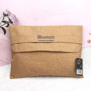 Good Quality Natural Jute Envelope Clothes Shoe Packaging Bag Custom Printed Logo Jute Burlap Gift Dust Bag