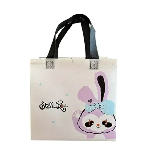 Grocery Custom Logo Colorful Non Woven Packaging Gift Bags Reusable PP Tote Bag