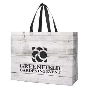 Heat seal ultrasonic type custom design non woven fabric shopping carry bag