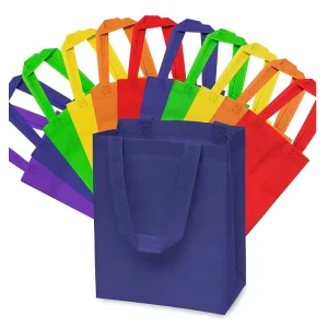 Heat sealed Non Woven Fabric Bags Cloth Carry Shopping Bag Ultrasonic Rpet Non Woven Bags