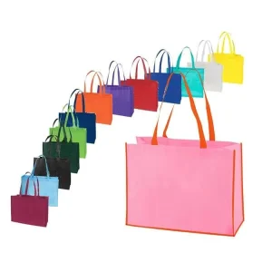 Heavy Duty Eco Friendly Custom Non Woven Gift Bags for Carrying Packaging
