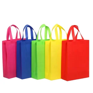 Heavy Duty Non Woven Foldable Tote Bag Promotion Grocery Shopping Bag Reusable Non Woven Packaging Bags