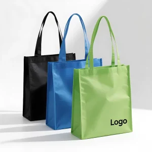 Heavy Duty Non Woven Tote Bag Reusable Non Woven Packaging Bags Custom Shopping Bags With Logo