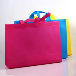 High Quality Eco friendly Metallized Film Packaging Nonwoven Bag Non Woven Tote Bag for Shopping