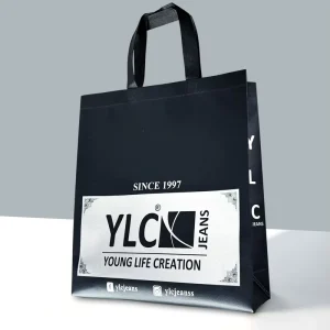 High Quality Non Woven Reusable Shopping Bags for Clothing Customized Printing Logo Customized Size Composite Material Packaging