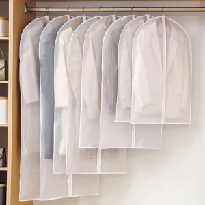 High Quality Waterproof Moisture-proof Packing Clothing Garment Bag Household for Hanging Clothes Coats Jackets