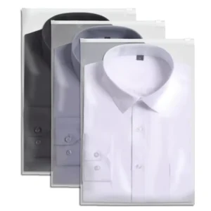 High quality Clothing Packaging Bags Sweaters Hoodies Waterproof Frosted Zipper Bags
