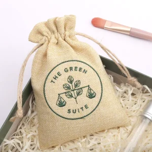 Jute Bags High Quality Drawstring Bag for Organic Coffee Gift Packing Dust Bags Packaging