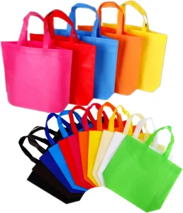 Laminated Non Woven Fabric Handle Bag With Custom Logo Reusable Shopping Grocery Non Woven Bag