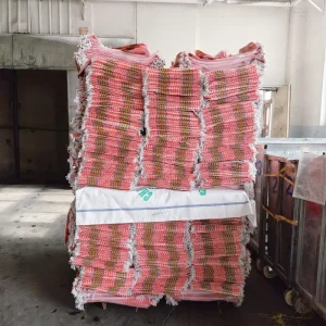 Laminated Polypropylene PP Woven Shopping Bag Packaging Sacks With Die Cut Handle for Market Grocery Usage