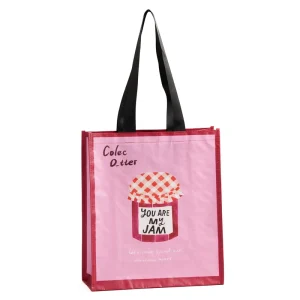 Large Capacity Full Color Printed Woven Shopping Bags New Design PP Material Packaging Bags