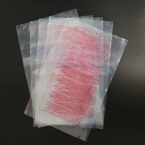 Leather Clothing Clear Packaging Bags Packaging for Sports Clothing PP Bag Self Adhesive Packaging Bags