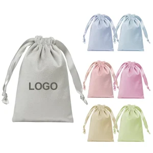 Lemei Velvet Drawstring Bag Custom Logo Dustproof Shopping Velvet Pouch Jewelry Bag Drawstring Velvet Dust Bag