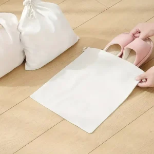 Luxury Custom Drawstring Cotton Satin Canvas Linen Dust Bags for Handbags for Clothing Shoes Cloth Packaging