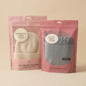 Manufacturer Stand up Plastic Clothing Packaging Moisture Proof Retail Custom Clothing Packaging Bags