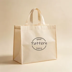 Matte PP Laminated Waterproof Non Woven Tote Bag Full Color All Sizes Digital Printing Custom Logo Non Woven Shopping Bag