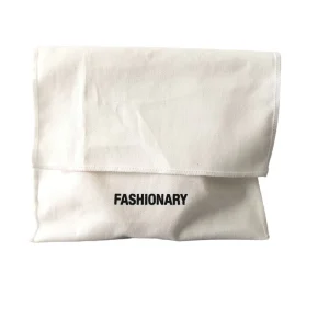 Natural Cotton Canvas Envelope Dust Bags Clothing Packaging Bag for Handbag Customized Logo