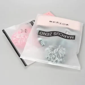 New Design Custom Plastic Ziplock Bags Durable Humidity Carry Bags for Clothes and Shoes