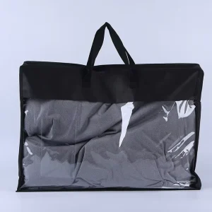 Non Woven Home Textile Clothing Cotton Quilt Storage Bag Large Capacity Plastic Film Luggage Moving Packing Bag