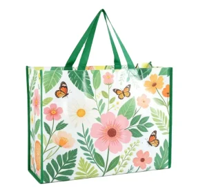 Non Woven Recyclable Shoulder Tote Bag Hand Length Handle Silk Screen Printed Custom Logo Eco Friendly Reusable Shopping Bag